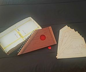 Vintage Beautiful Handmade ARPA MÁGICA Músic