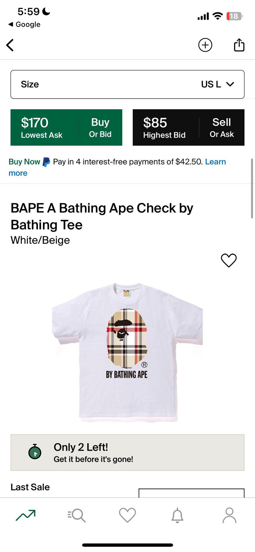 Bape X Burberry Shirt