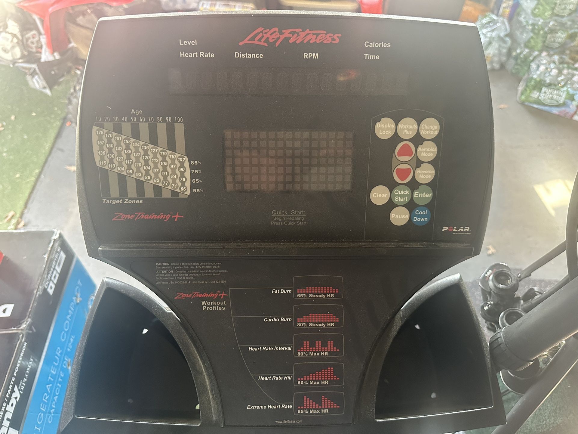 Gym Quality Life Fitness X9 Great Condition Elliptical