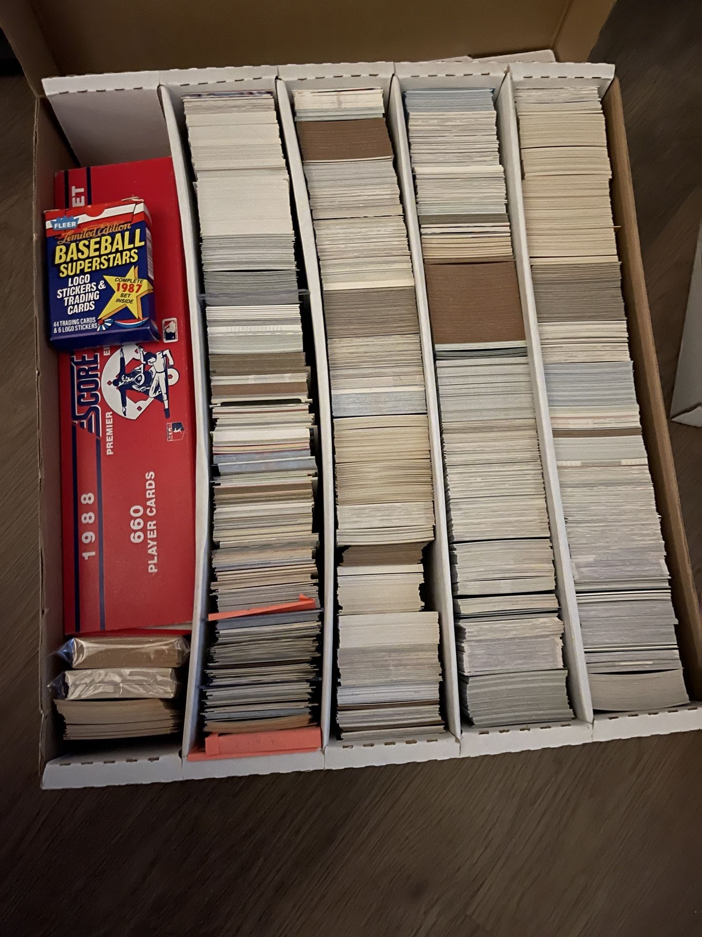 HUGE Sports Trading Card Collection !!