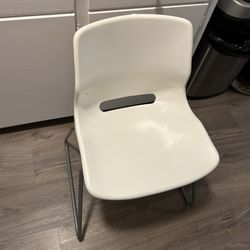 White IKEA Snille Office Chair 