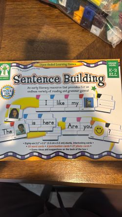 Homeschool- Sentence Building Game