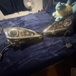 2013 Lexus is250 headlights