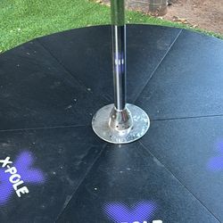 Spin Pole And Stationary Pole -X-Pole stage 