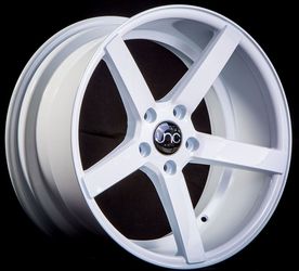 20X8.5 JNC JNC026 WHITE Wheels