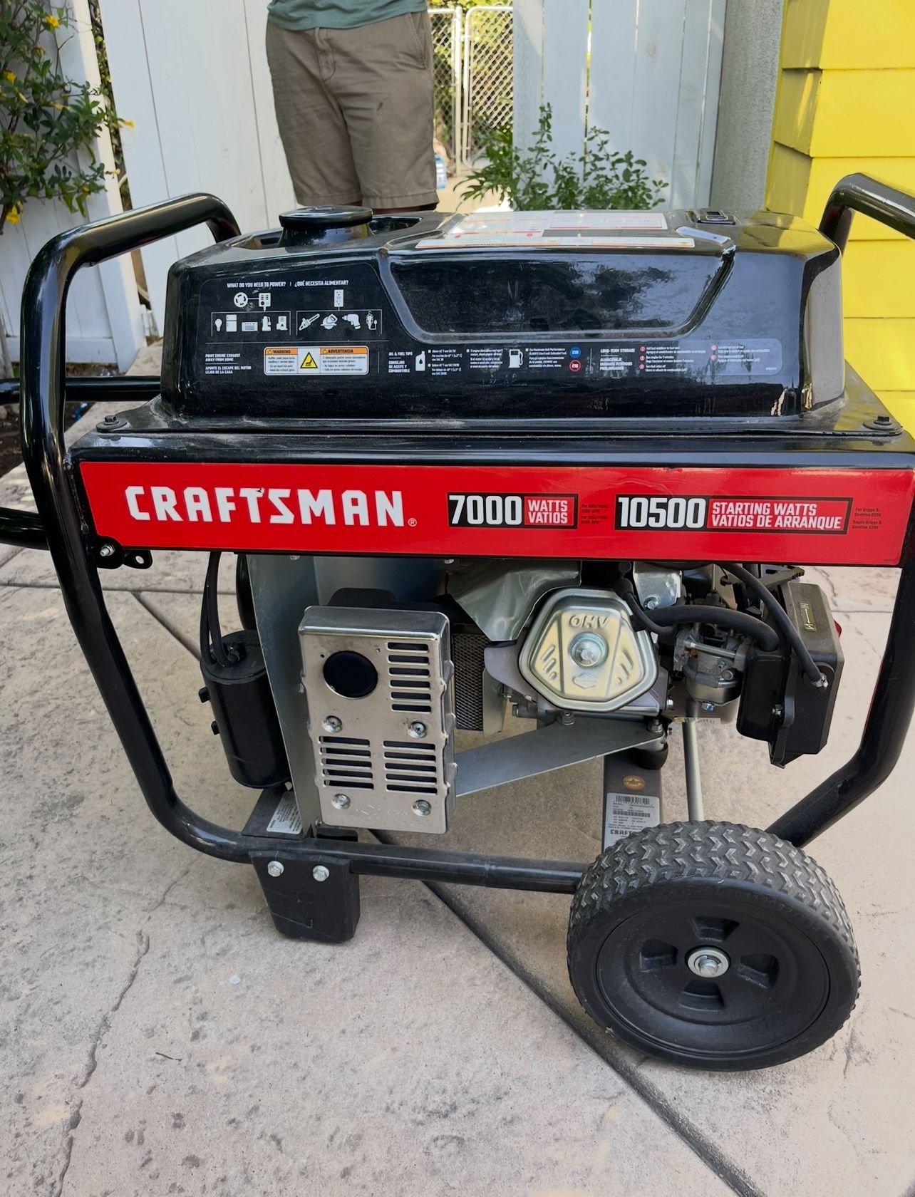 CRAFTSMAN 10500 Watts Starting CO Guard