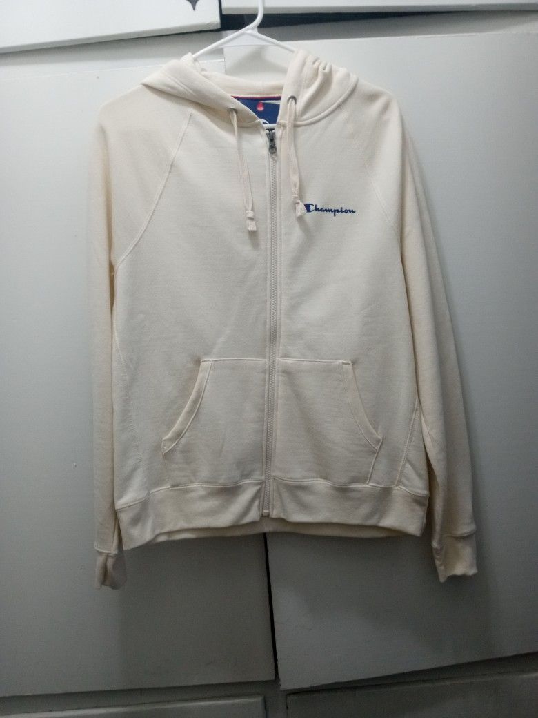 Champion Zip Up Hoodie Size Small