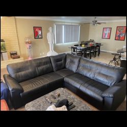 Leather Sectional Couch