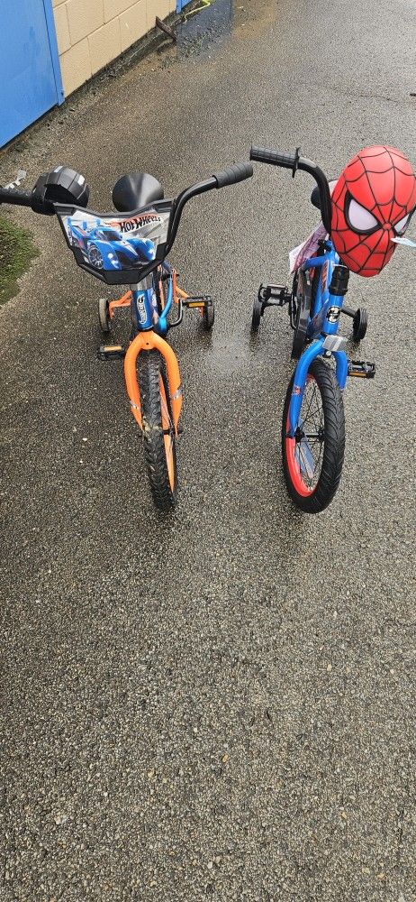 Two BRAND NEW Bikes "16