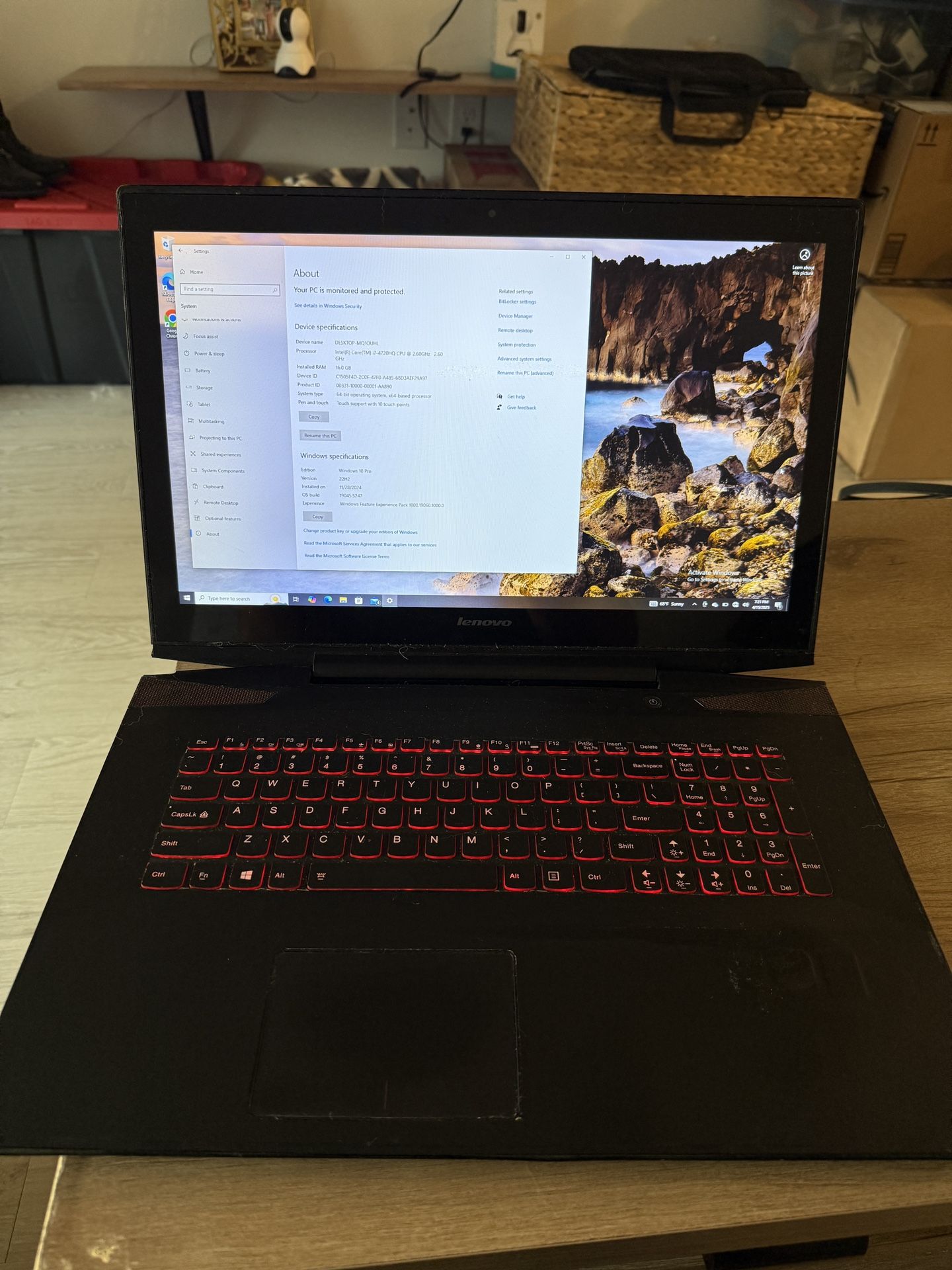 Lenovo Y70 Gaming Laptop