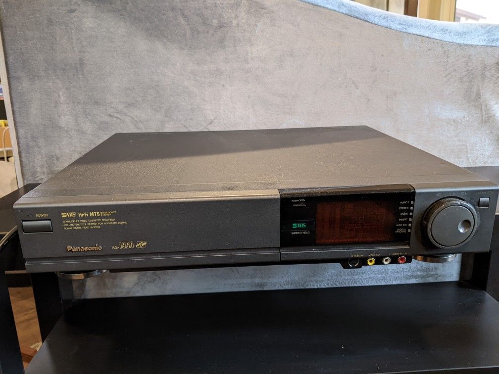 Panasonic AG-1960 Hi-Fi Super Multiplex S-VHS VCR Tape Player Recorder  - Parts