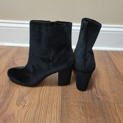 Womens Black Dress Booties
