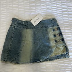 Outcast Denim Skirt