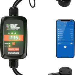 Rauto Vibe P1SU Smart RV Surge Protector 50 Amp 125V Real Time Monitor