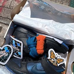 Nike SB Dunk Low Bluetile Skateboards Size 10.5