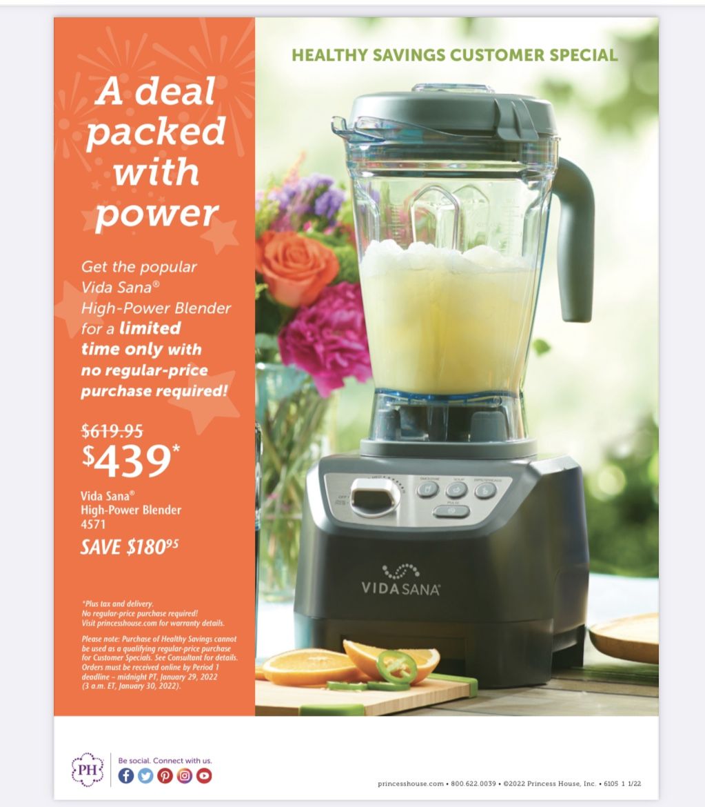 LICUADORA DE ALTA POTENCIA DE PRINCESS HOUSE ๐ผ๐ผ๐ผ