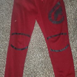 Ecko Unlimited (Size S) Red Marled Headfirst Fleece Jogger Sweat Pants
Ecko Unlimited 
