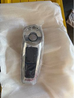 Harley Chrome Motorcycle Fuel Tank Console