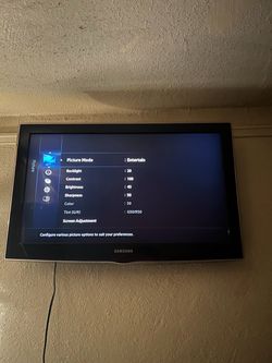 Samsung wall mounted tv
