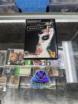 Manhunt Ps2 $100 Gamehogs 11am-8pm