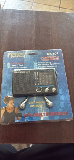 Naxa NX-704 10-Band Portable Radio