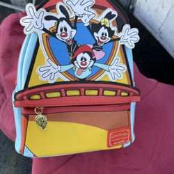 Disney Animaniacs Loungefly Backpack Brand New With Tags And Accessories $45
