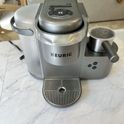 Keurig with latte maker