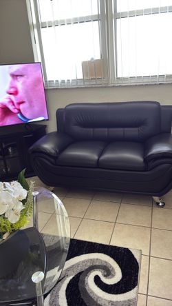 Juego sofas negros