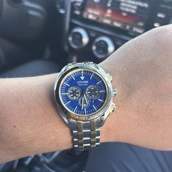 Citizen Carson Eco drive Chronograph watch