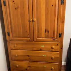 Brown Armoire 