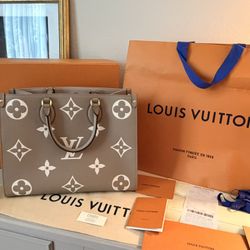 Authentic Louis Vuitton OnTheGo MM Bag 