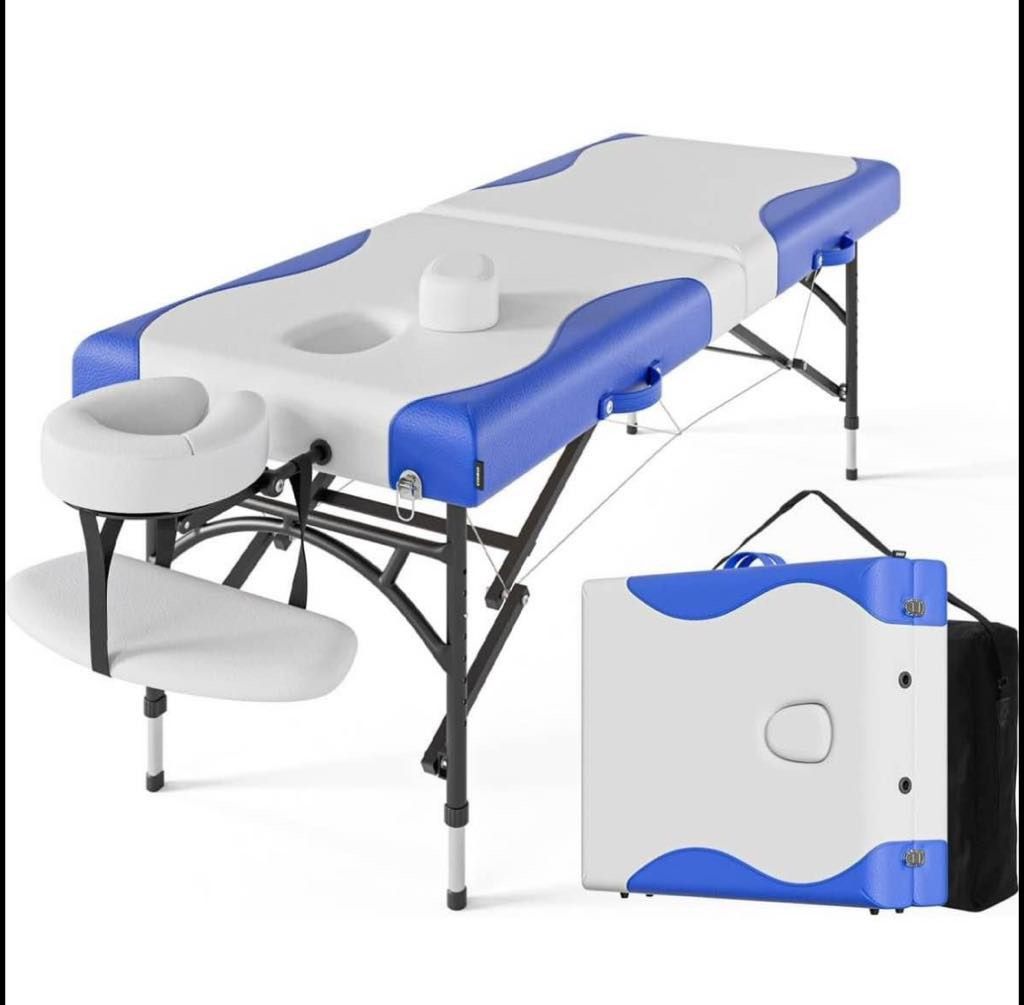 CLORIS 84" Professional Massage Table Portable 2 Folding Lightweight Facial Salon Spa Tattoo Bed Hei