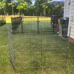 Dog Play Pen With Gate 