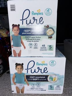 Pure Pampers Size 5