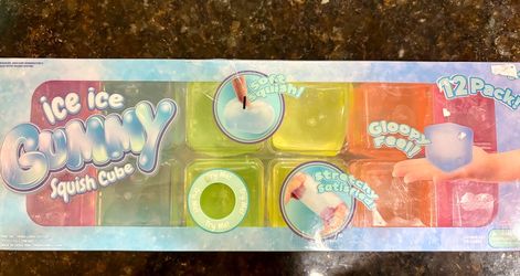 Ice Ice Gummy Squish Cube 12 Pack