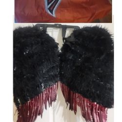 Dirty Bird Wings & Oversize ATLANTA Falcons Flag For The Authentic Atlanta Falcons Super Fan!