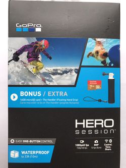 GoPro Session Video and Photo HD Bundle Go Pro