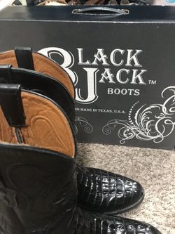 Cayman crocodile boots
