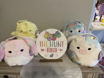 Squishmallow Easter Baskets