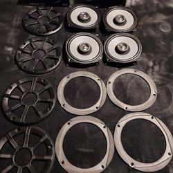 Kicker 6.5" Coaxial Powersport Neo Speakers 2-Ohm (2 Pairs )