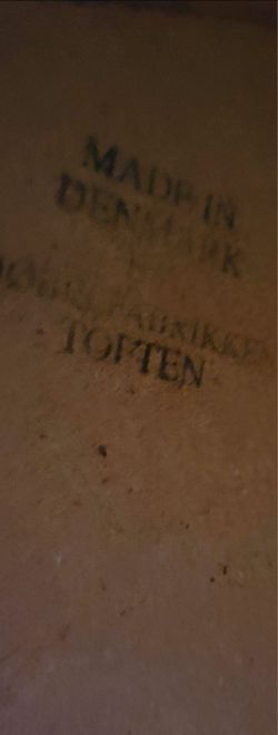 MOBELFABRIKKEN TOFTEN DANISH TEAK N TILE COFFEE TABLE