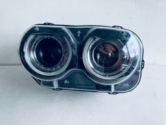 2015-2023 DODGE CHALLENGER LEFT DRIVER SIDE HEADLIGHT HALOGEN WITH LED OEM