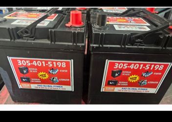 From group-151R, new battery for car, 1 year warranty
