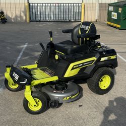Ryobi 42” Zero Turn Riding Mower