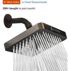 Spark 6 Inch Rainfall Shower Head