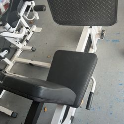 Full Gym Station With Leg Press