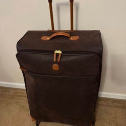 Bric’s Italian Leather Spinner Suitcase 32” 