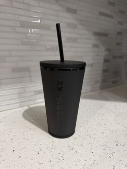New Starbucks Grande Cold Tumbler Matte Black