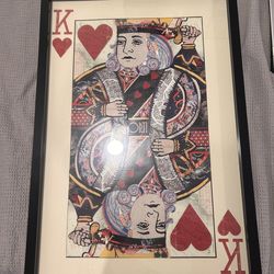 King & Queen Wall Art