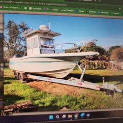 Ranger 25ft Cc Fishing Boat